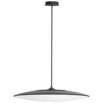 Inspired Mantra Slim Lampada a sospensione led 46 cm rotonda 50 w led, 3000 k, 4300 lm, nero, 3 anni di garanzia