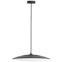 Inspired Lighting - Inspired Mantra Slim Suspension led 25cm Ronde 16W led, 3000K, 1440lm, Noir, 3 ans de Garantie