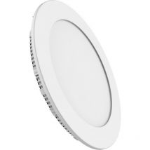 Inspired Lighting - Inspired Techtouch - Intego r Supervision - Downlight encastré rond 12 pouces 24W blanc naturel 4000K, 2000lm, White Frame, Inc.