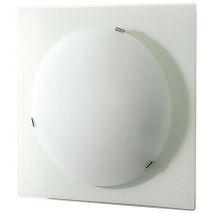 Inspired Lighting - Inspired Zara Plafonnier Petit Carré Nickel Satiné