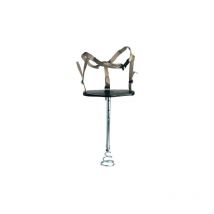 Insprovet - Silla de Ordeño, Asiento Madera, Cinchas Sujeción