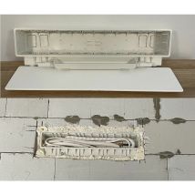 Installationsbox unterputz mit Kondesatwanne und Abdeckung für Klimaanlage