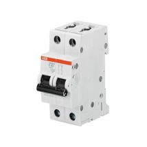 ABB - Disjoncteur S202M 2P 32A Courbe c Raccordement à vis - 15KA (2 modules) - 2CDS272001R0324