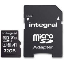 Integral - Carte Micro sdhc intégrale V10 100 Mo/s 32 Go