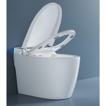 Kleenmac - Intelligente Toilette (Tankless) Olivia KEB2018TRW (japanische Toilette) horizontaler Abgang 180 mm Grau - Grau