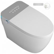 Kleenmac - Intelligente Toilette (Tankless) Olivia KEB2030TRW (japanische Toilette) vertikaler Auslass 300 mm Grau - Grau