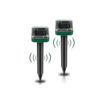 Memkey - Intelligente Ultraschall-Solar-Maulwurfabwehr, 2 Stück, Solar-Mäuseabwehr für den Außenbereich, solarbetriebene Maulwurfabwehrmittel für