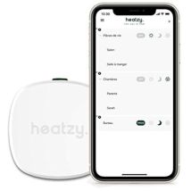 Intelligenter Steuerungskasten Zur Fernsteuerung Von Bis Zu 3 Elektrischen Heizkörpern (seriell Angeschlossen) Über Die App H