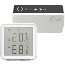 Intelligenter Thermostat Konyks Ecosy Termo Weiß Wifi Sprach