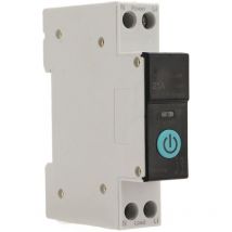 Intelligenter WLAN-Schalter, Haushaltsleistungsschalter, Mobiltelefon-Fernbedienung, 3 Timing-Modi für Haushaltsgeräte(25A)