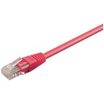 INTELLINET Cavo di rete Patch CCA Cat. 6 Rosa UTP 1 m