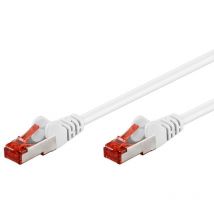 Intellinet Cavo di rete Patch in cca Schermato Cat. 6 Bianco s/ftp 1 m Bulk