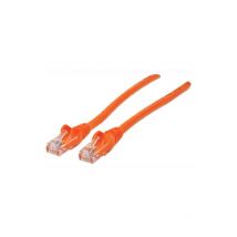 Cavo di rete Patch in Rame Cat. 6 Arancio utp 1 mt - Intellinet