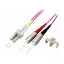 Intellinet Cavo fibra ottica sc/lc 50/125 Multimodale 10 m OM4