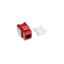 Frutto Keystone RJ45 Cat.6 utp non schermato Rosso - Intellinet