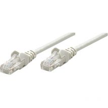 Intellinet 334112 RJ45 Netzwerkkabel, Patchkabel CAT 6 U/UTP 2.00 m Grau 1 St.