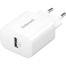 Intenso 1x USB-A Adapter Weiãÿ
