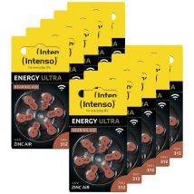 Batteria non ricaricabile per apparecchio acustico PR41-312 1.45 v 60 pz. 148 mAh Zinco-aria 7504436MP - Intenso
