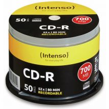Intenso - cd-r 700MB 50pcs Cake Box 52x (1001125)