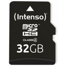 MicroSDHC Card, 32 gb, class 4, - Intenso
