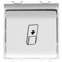 Inter. badge ELECTROMEC.2M bl. sat. Gewiss GW15039