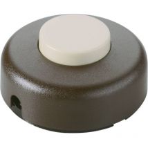 InterBär 5062-509.01 Interruttore a pedale Marrone, Beige 1 x Off / On 2 a 1 pz.