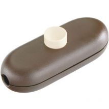 InterBär Schnurschalter Braun, Beige 1 x Aus/Ein 2 a 1 St.