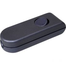 interBär 8093-204.01 Interrupteur pour câble souple noir, blanc 1 x Off/On 2 A 1 pc(s)