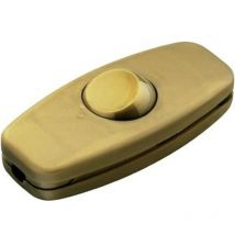 InterBär 5052-010.01 Interruttore a filo passante Oro 2 x Off / On 2 a 1 pz.