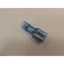 25 blaue kupplungen 6,3x0,8 alle isoliert bif-608ti-cb - Intercable