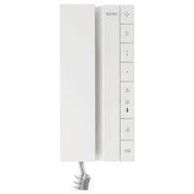 Intercomunicador con auricular Elvox Vimar voxie 2 hilos más 6 botones 40542