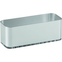 IDesign Affixx Supporto Ventosa Antiruggine, Metallo, Argento, 0.1x0.1x0.1 cm