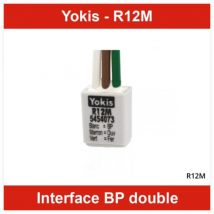 Interface double bouton poussoir - R12M 5454073 - Yokis