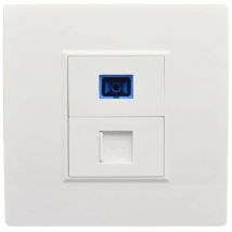 Interface fibre optique sc - Prise murale, panneau jack réseau RJ45, connecteur type