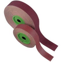 Interflex - AC411JFE38.25.60 rollo tela abrasiva superflexible de óxido de aluminio 38X25 (grano 60) medidas 38x25 mm. Grano 180
