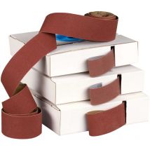 Aluminiumoxid superflexible Schleiftuchrolle, Körnung 38x25, 240 Interflex AC-411-JFE3825.240