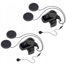 Set Di 2 Interfoni Per Moto Sena 5s Bt 5.0 Lcd Hd, Senza Radio