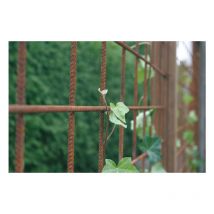 Mattenzaun Betonstahlmatten Baustahlmatten rost 2x3m 5/150mm - Intergard