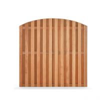 Intergard Sichtschutzzaun Holzzaun hartholz 180x180cm