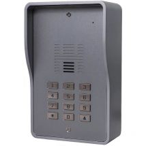 Ultra Secure - Interphone collectif gsm 4G anti-vandale 200 appartements - Déverrouillage portail/porte/gâche - Code d'accès - VoLTE