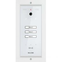 Bellcome - Advanced Interphone vidéo filaire Station extérieure 1 pièce blanc Y761942
