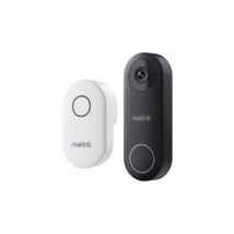 Reolink - Caméra de surveillance Sonnette exterieur connectee D340W Noir