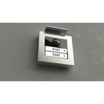 M-e Modern-electronics - VDV-2020 s Interphone vidéo filaire, rfid Station extérieure argent Y625102