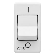 Gewiss - Sistema de disyuntores termomagnéticos 16A GW20436