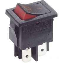 Bulgin Ltd.) H8550XBAAA Interrupteur à bascule H8550XBAAA 250 v/ac 10 a 2 x Off/On à accrochage 1 pc(s) D79281 - Arcolectric
