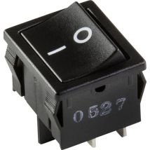 Inter Bär - interBär 3628-201.22 Interrupteur à bascule 3628-201.22 250 v/ac 10 a 1 x Off/On à accrochage 1 pc(s)