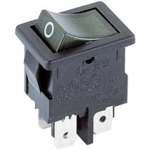 Marquardt - 1855.1108 Interrupteur à bascule 1855.1108 250 v/ac 4 a 2 x Off/On IP40 à accrochage 1 pc(s)