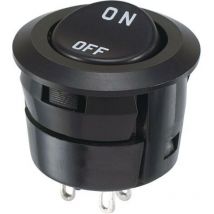 DS-059S-ON Interrupteur à bascule 250 v/ac 3 a 2 x Off/On à accrochage 1 pc(s) - Miyama