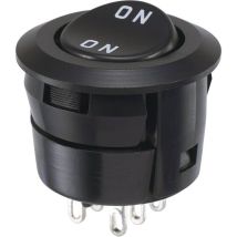 Ds-059f-on Interrupteur À Bascule 250 V/ac 3 A 2 X On/on À Accrochage 1 Pc(s) - Miyama