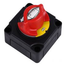 Dolaso - Interrupteur à bouton à courant élevé 12V300A pour batterie de voiture rv
